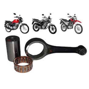 1 Kit Biela Com Rolamento Honda CG 160 Titan 2015 A 2022 Mahle Metal Leve