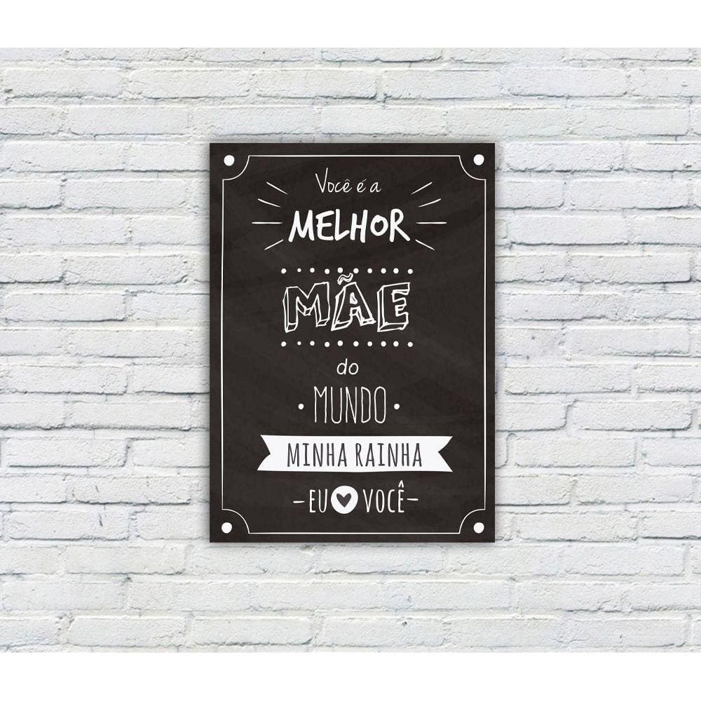 Quadro Decorativo MDF s/ Moldura Mães 07