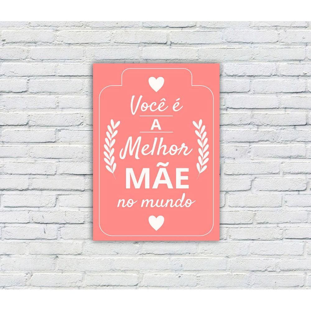 Quadro Decorativo MDF s/ Moldura Mães 03