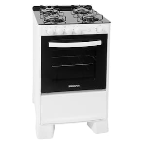 Fogão Best Glass 4 Queimadores Branco Bivolt FGVCG410BR Suggar