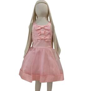 Vestido Festa Infantil Petit Cherie Rosa Luxo tam 6