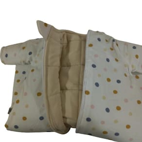 Saco De Dormir Inverno Bebê Manga Longa Dupla Face Gg