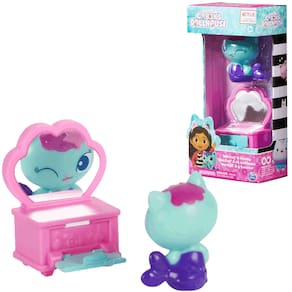 Gabby Dollhouse Mini Boneca Mercat Sereiata com Acessório