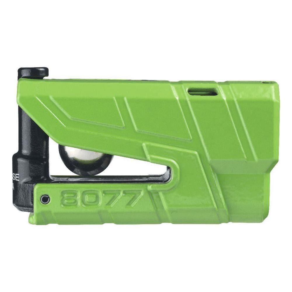 Trava De Disco C/ Alarme Abus 8077 Verde [F016]
