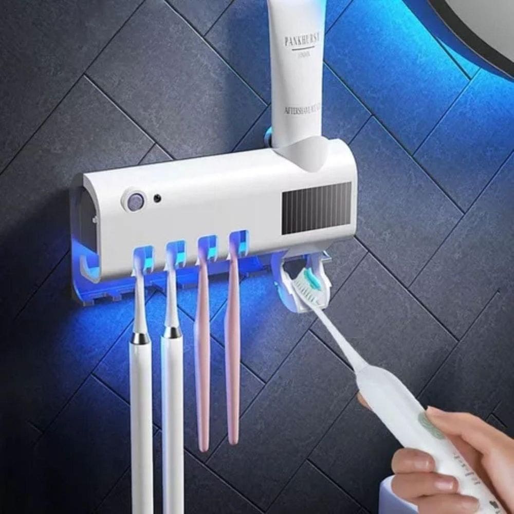 Suporte Para Escovas De Dente Com Led