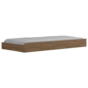 Cama Auxiliar Solteiro Star Jatoba/Atacama - Santos Andirá