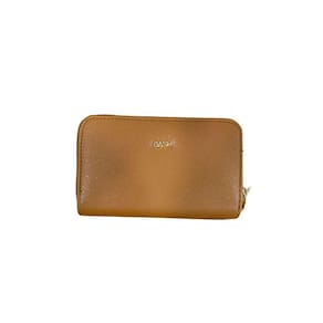 Carteira Feminina Gash Ziper Duplo Ca27896 Caramelo