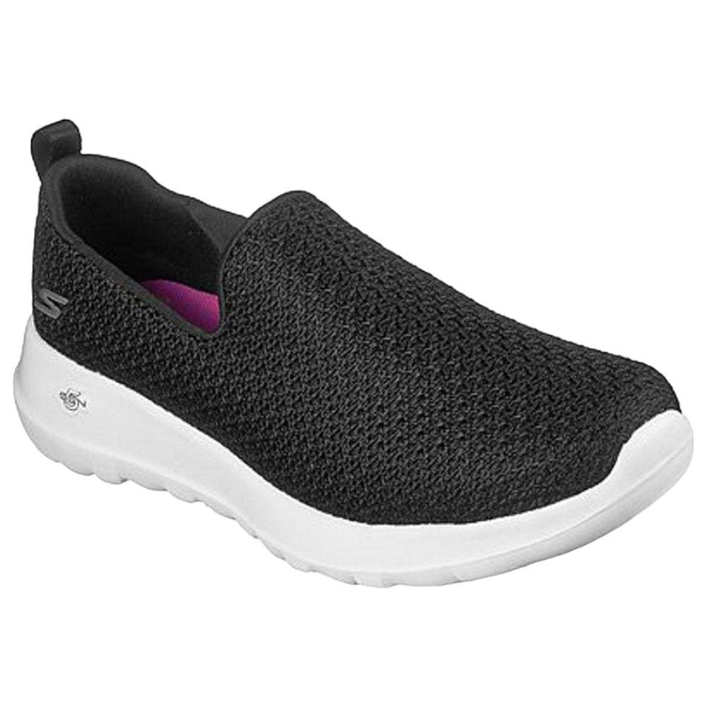 Tênis Casual Skechers Go Walk Joy Feminino - Preto/Branco