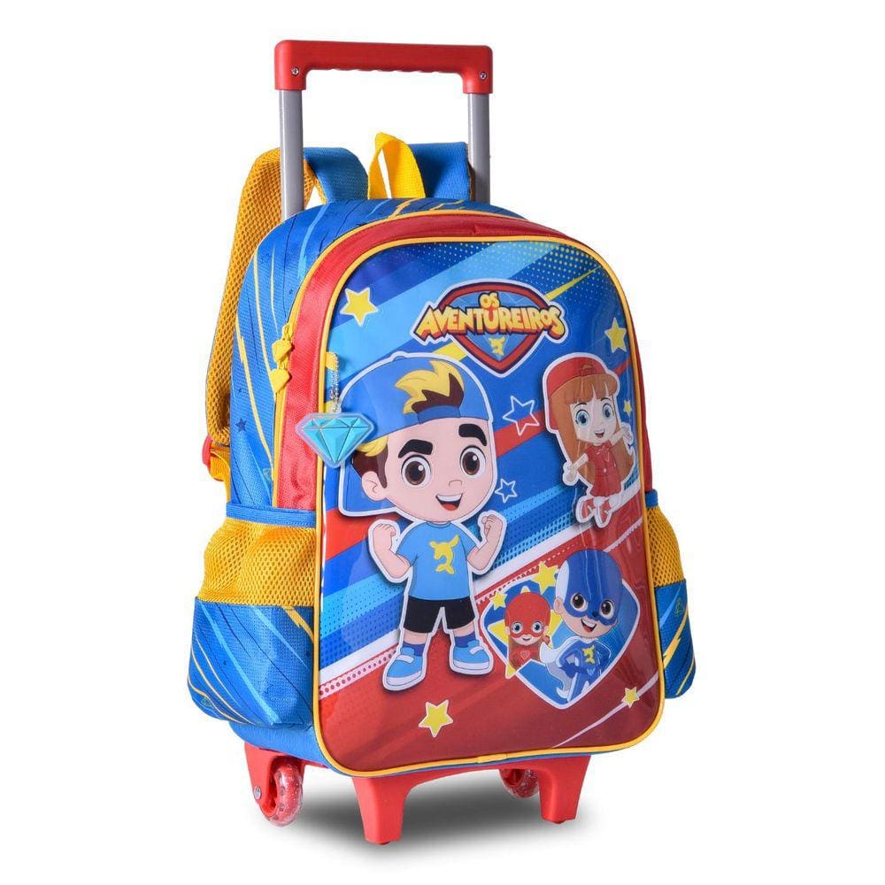 Mochila Rodas Os Aventureiros Luccas Neto Escolar Infantil