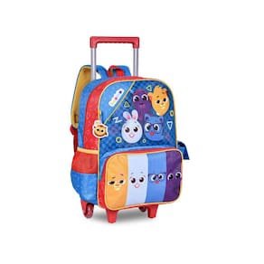 Mochila de Rodinhas Bolofofos Infantil Escolar Creche