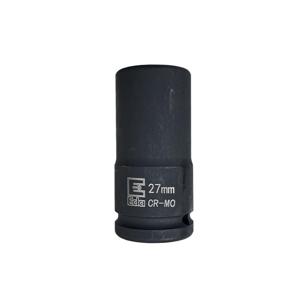 Soquete Pito Impacto Longo Sextavado 27 Mm Encaixe 3/4``