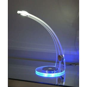 Abajur Luminária de Mesa Eros de LED Touch em Acrílico 2W