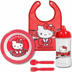 Kit A Hora Da Papinha Hello Kitty - Baby Go