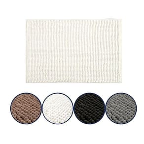 Tapete Joy para Banheiro 50cm x 80cm Branco Kapazi