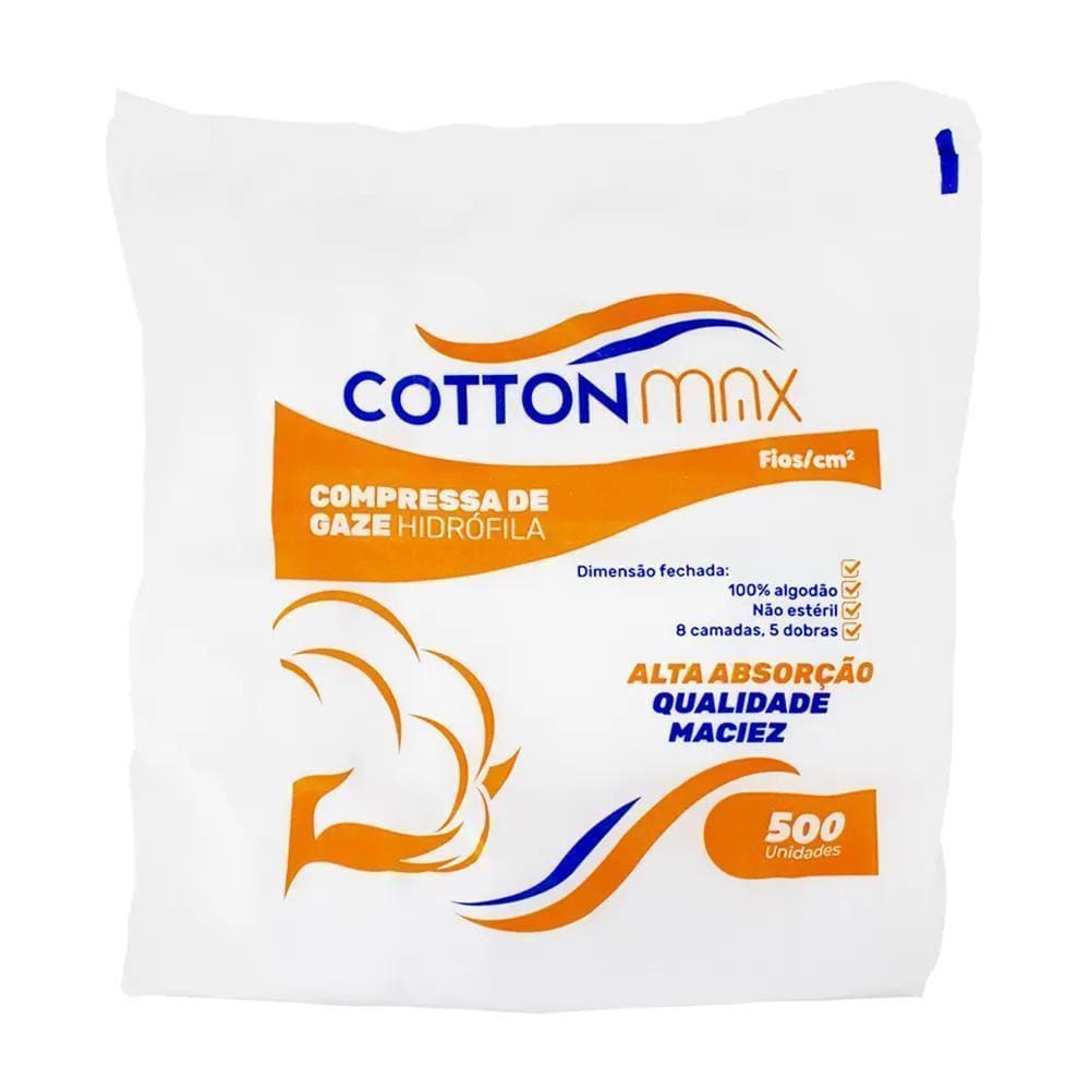 Compressa Gaze 11 Fios C/500 Unidades