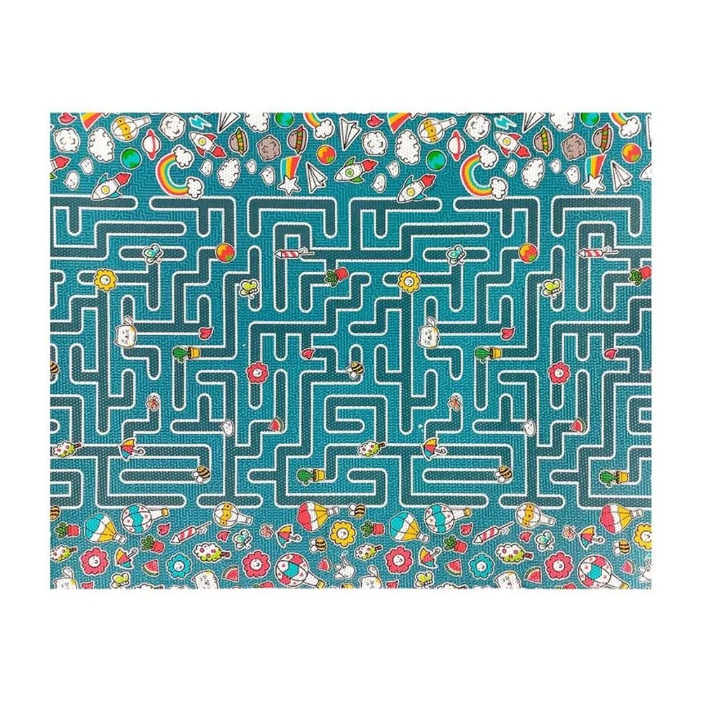 Tapete Brisa Infantil 100cm x 130cm Labirinto Kapazi