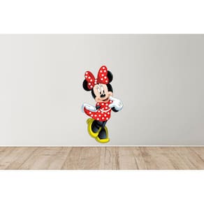 Adesivo De Parede Minnie Vestido De Bolinha