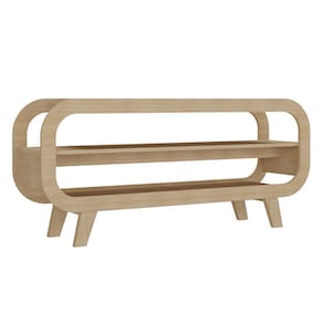 Rack Retrô para TVs de 60` Anahy Naturale