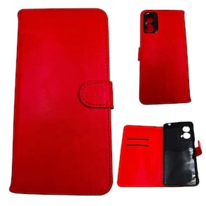 Capa Capinha Compatível Com MOTOROLA moto G04 Xt2421 Carteira lisa Diversas Cores