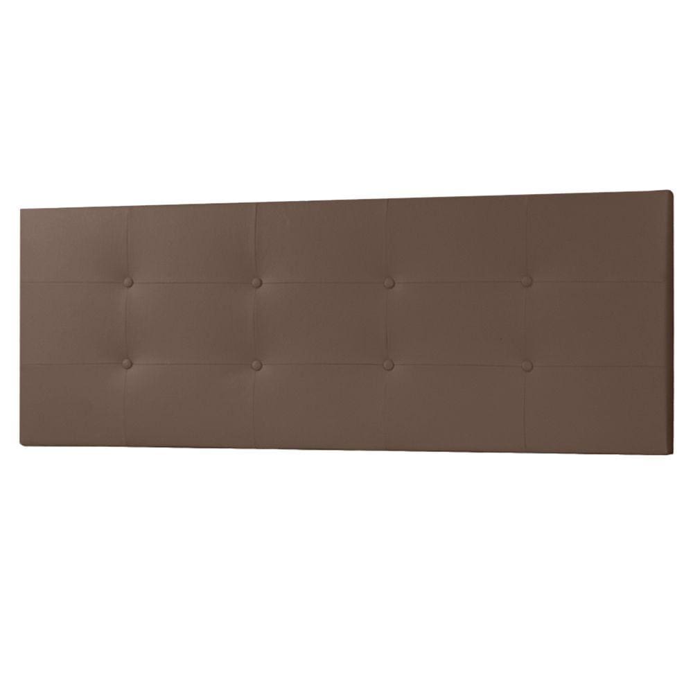 Cabeceira Painel King 1,95m Berlim Corano Marrom - Pallazio