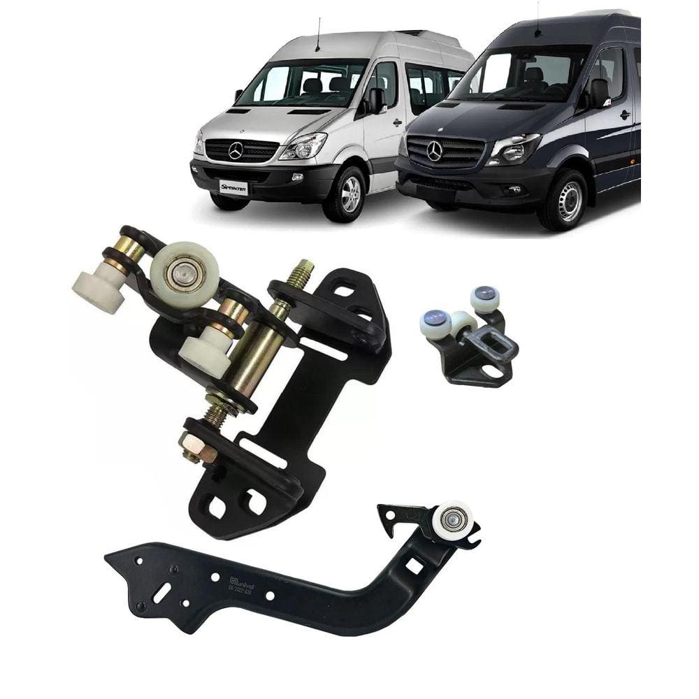 Kit Carrinho Guia Sprinter 2013 A 2018 3 Peças