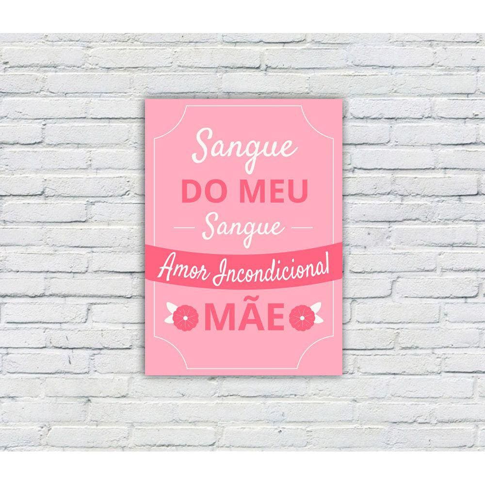 Quadro Decorativo MDF s/ Moldura Mães 01