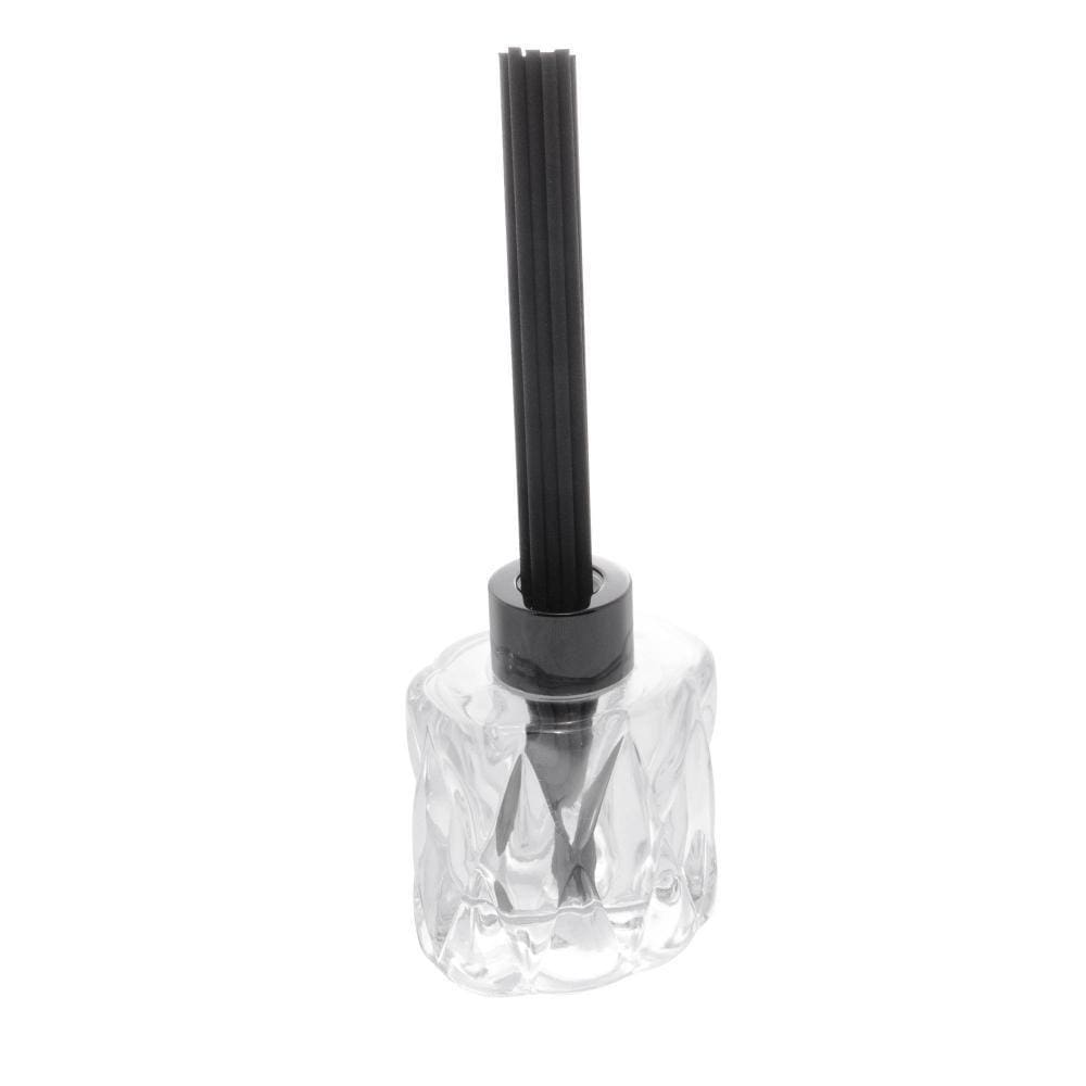 Difusor Lyor Diamond De Vidro Com 8 Palitos Pretos 100Ml