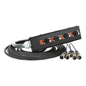 Medusa 4 Vias Com Conectores Combo - 7 Metros