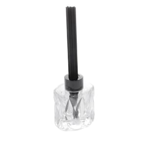 Difusor Lyor Diamond De Vidro Com 8 Palitos Pretos 100Ml