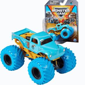 Carrinho Monster Jam 1:64 Whiplash Pneu Azul Sunny 2025