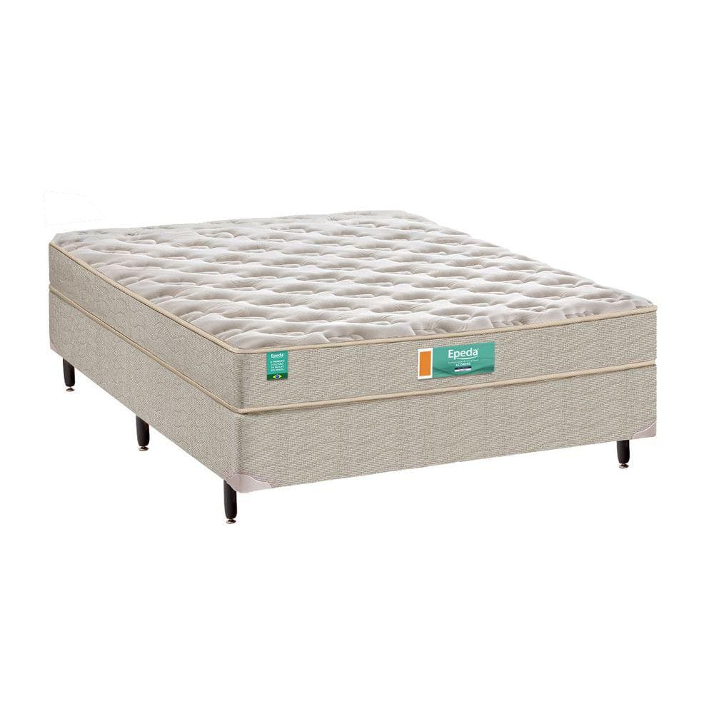 Cama Box com Colchão Viúva Epeda Acordes - 120x203
