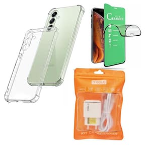 Kit Capinha S24 Ultra + Pelicula 9D+Carregador Turbo Tipo-C