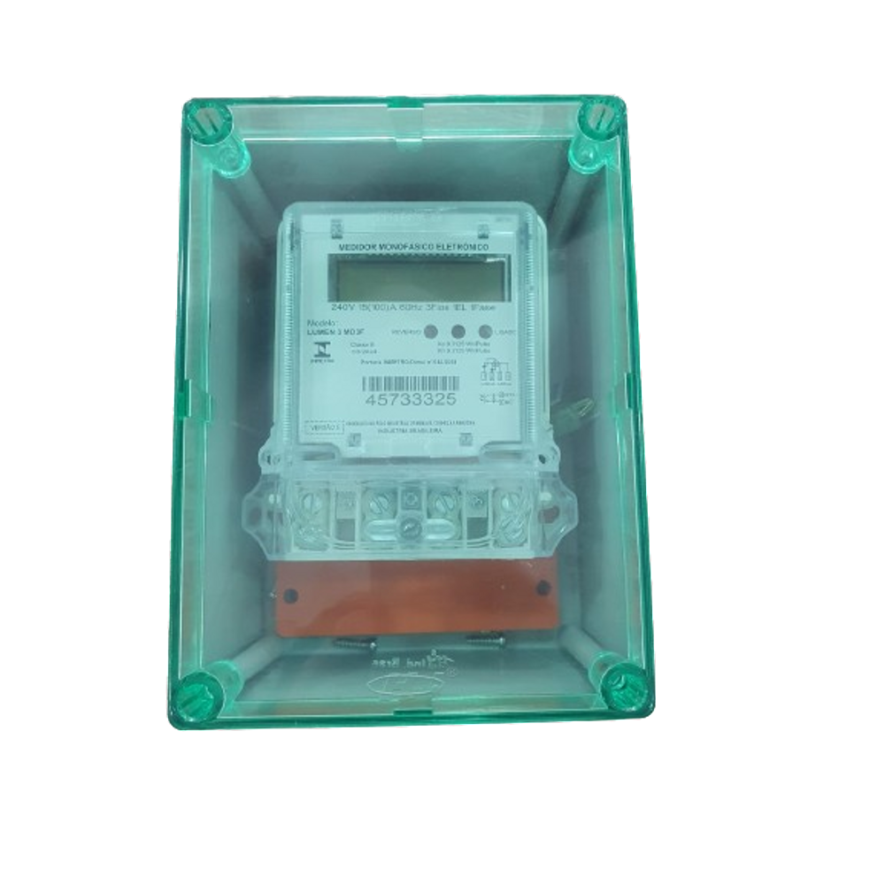 Kit Caixa Com Medidor Monofásico Lumen 3 Md 3F