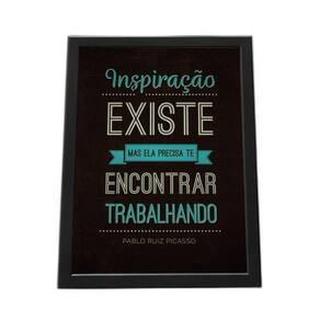 Quadro Com Moldura Inspiração Existe Picasso