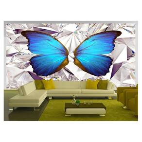 Papel De Parede 3D Arte Asas Selfie Insta Cores 3,5M Tra191