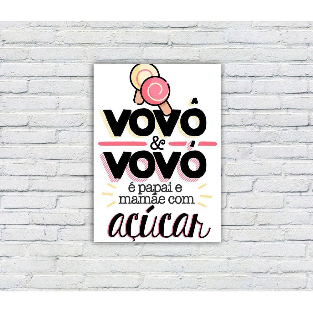 Quadro Decorativo MDF s/ Moldura Mães 06