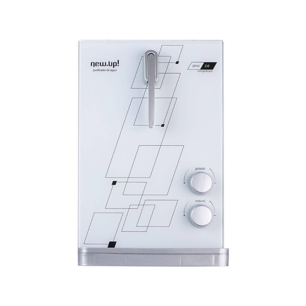 Purificador De Água Glass Refrigeração Por Compressor New Up
