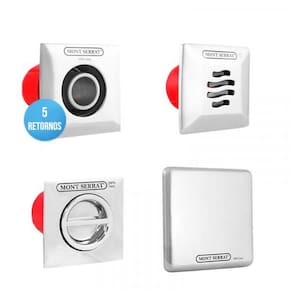 Dispositivos1 Nivelador 1 Drenos Inox 1 Aspiração 5 Retornos