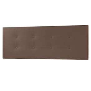 Cabeceira Painel Solteiro 0,90m Berlim Corano Marrom - Pallazio