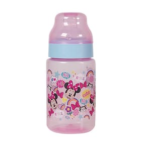 Mamadeira Minnie 300ml Wide Neck Orto Sil - Baby Go