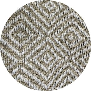 Tapete Sisal 150 Redondo Diamante