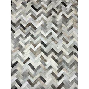 Tapete Couro 250x350 chevron roya gris grey