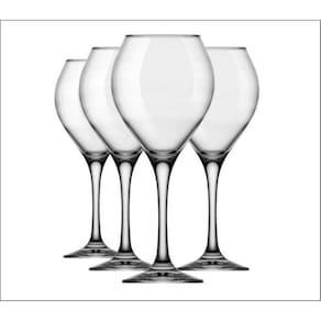 Conjunto Taça Vinho Tinto Branco D Vidro Prestige 500Ml 12Un