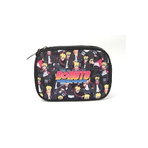 Estojo Boruto Luxcel 100 Pens Escolar Juvenil Lápis Naruto