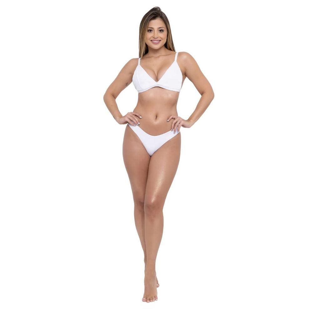 Biquini Asa Delta Branco Bio Beachwear