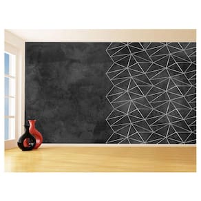 Papel De Parede Concreto Queimado Listra Risco 3,5M Kkt70