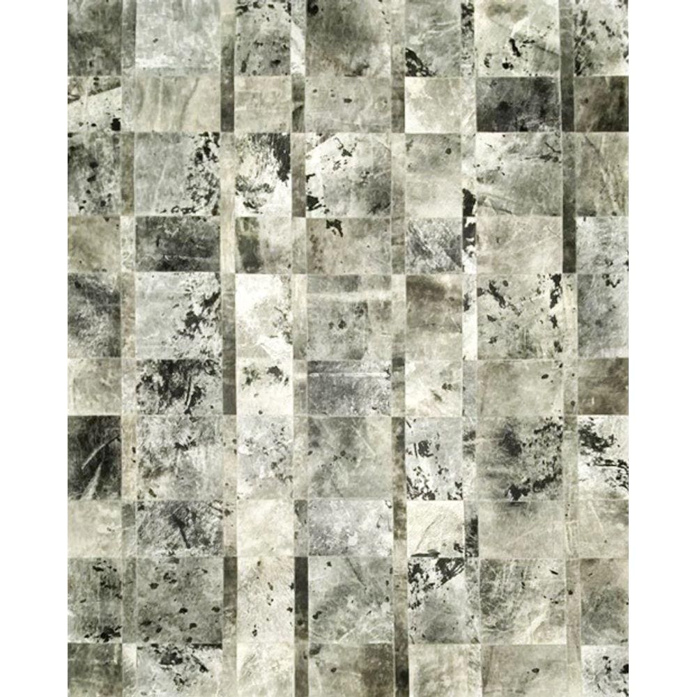 Tapete Couro 300x400 Zaire Petróleo Gris Grey