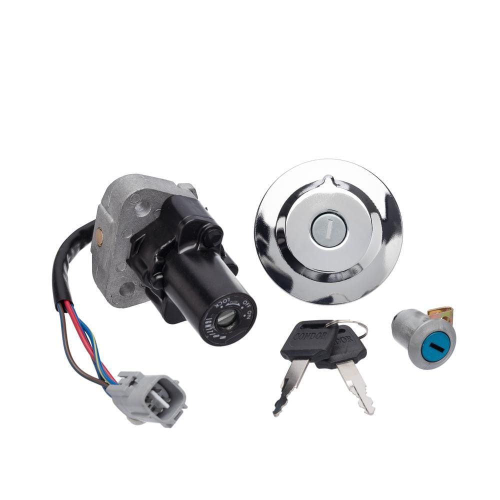 Chave Ignicao (kit Conjunto Travas) Condor Fazer 250 11/15 [F016]
