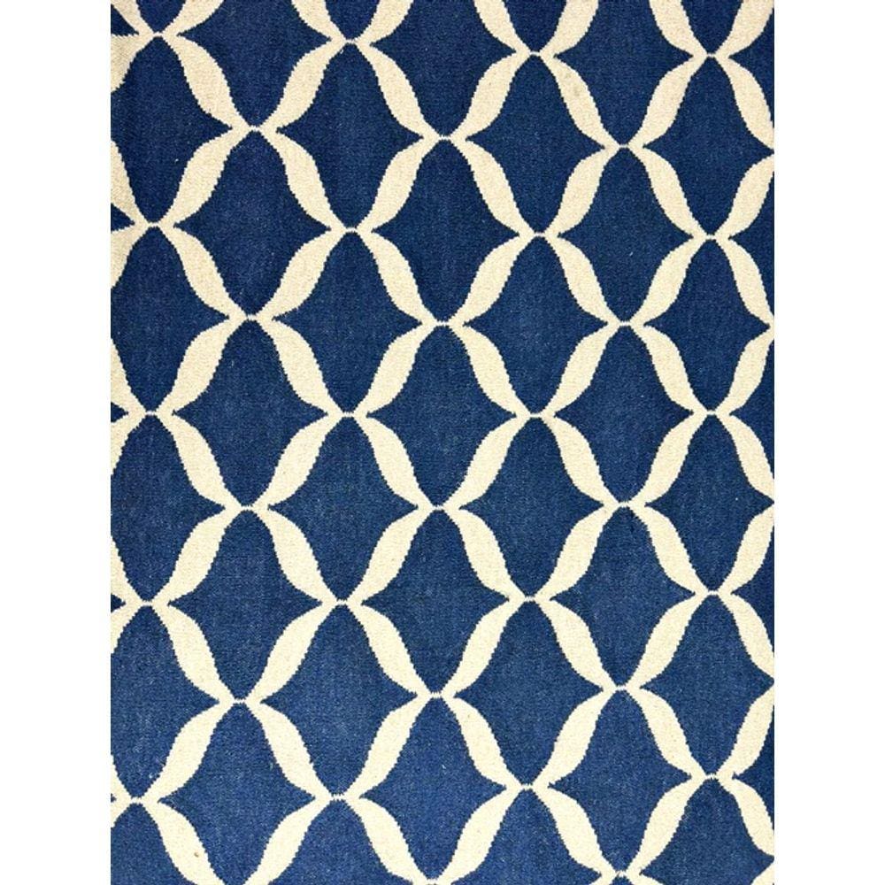 Tapete Kilim Geo 300x400 Blue 09 66693