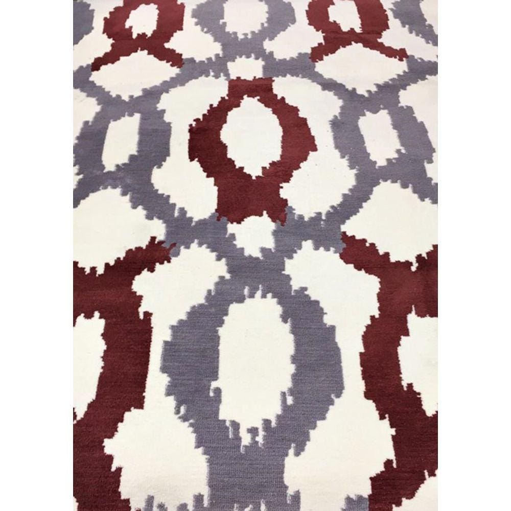 Tapete Xian Jacquard 200x250 ikat marsala